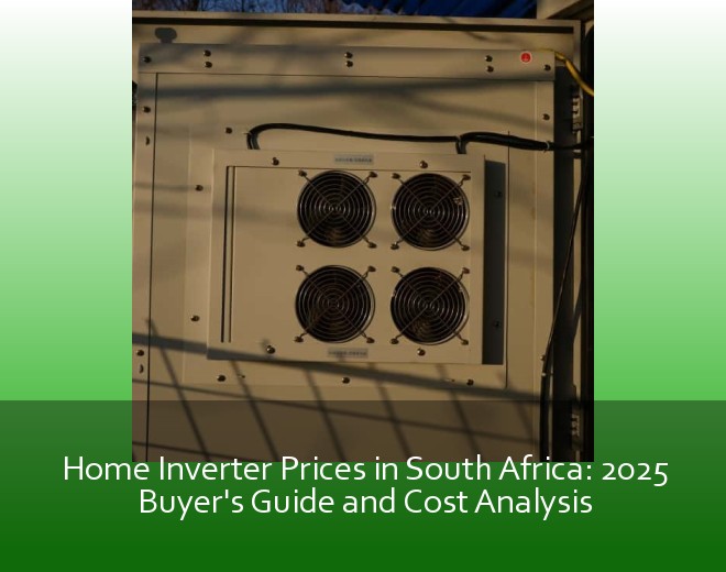 Home Inverter Prices in South Africa: 2025 Buyer's Guide and Cost Analysis